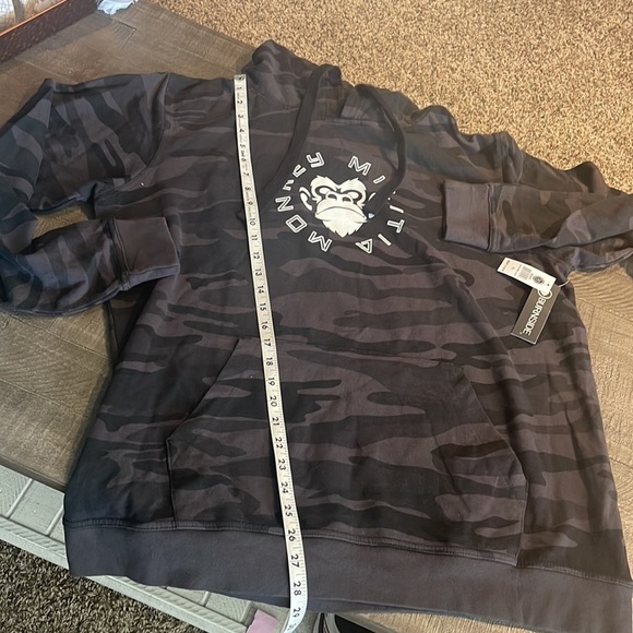 CAMO MONKEY burnside hoodie - Picture 8 of 9